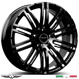 4 wheels TRIESTE - 20' - Black