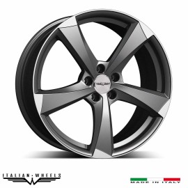 4 wheels IMPERIA - 17' - Polished matte anthracite