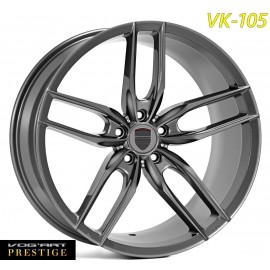 4 rims Vog'art Prestige - VK105 - 20' - Graphite