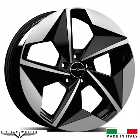 4 Jantes ELMO - Italian wheels - 19" - Noir