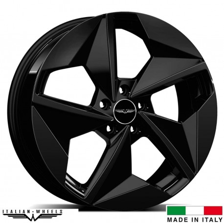 4 Jantes ELMO - Italian wheels - 20" - Noir