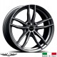 4 Jantes SOLTO - Italian wheels - 17" - Anthracite