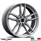 4 Jantes SOLTO - Italian wheels - 17" - Argent