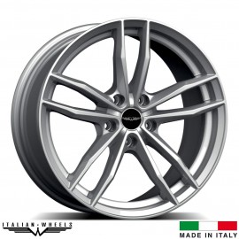 4 Jantes SOLTO - Italian wheels - 18" - Argent