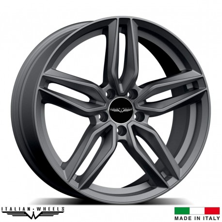 4 Jantes FIRENZE - Italian wheels - 17" - Anthracite