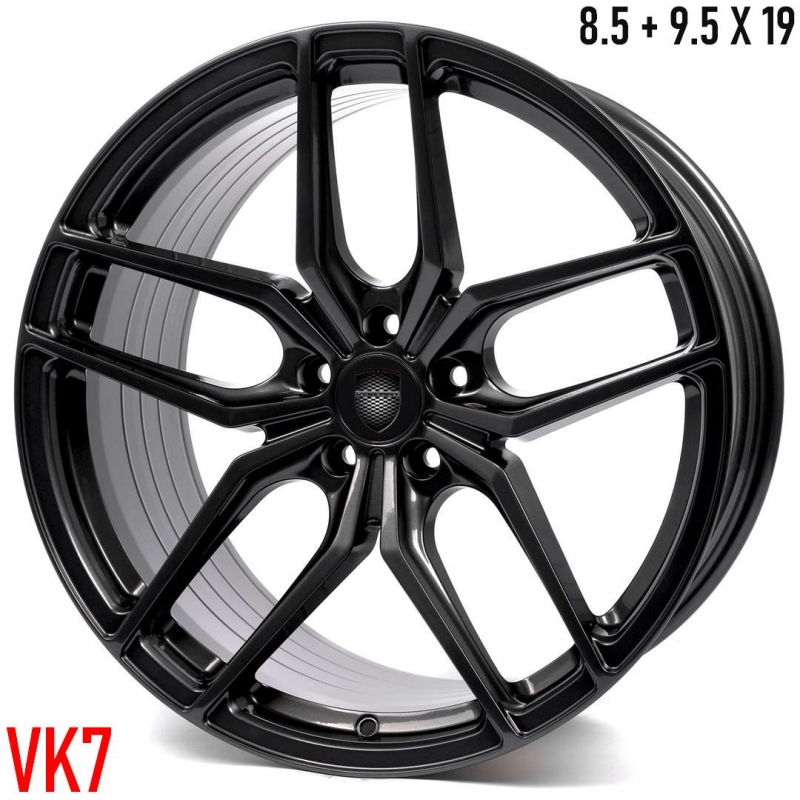 4 Jantes Vog'art VK7 - 19' - Black édition - Jantes alu design by Vog'Art -  montage pneus German Auto Center