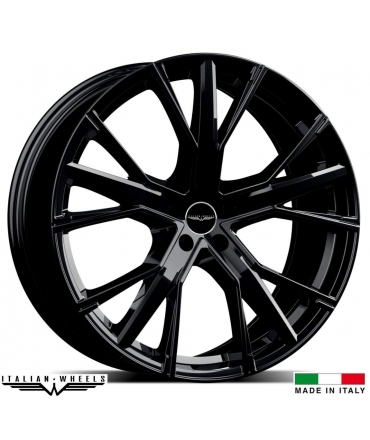 4 Jantes GALLIANA - Italian wheels - 18" - Noir