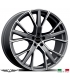 4 Jantes GALLIANA - Italian wheels 20" - Anthracite poli