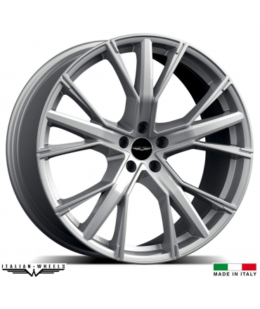 4 Jantes GALLIANA - Italian wheels - 22" - Argent
