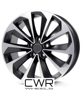 4 CW210 aluminum wheels - 17" - Polished black